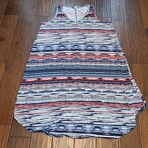 💥3for$12💥 Gyft striped sleeveless dress size 2X